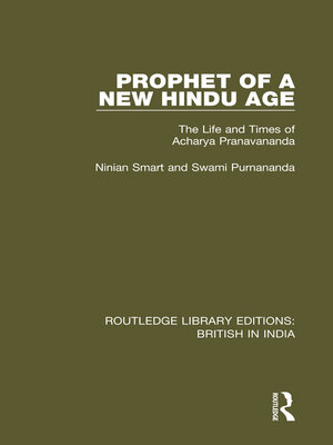 cover image of Prophet of a New Hindu Age